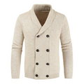 Armand | Men's Double Breasted Shawl Cardigan