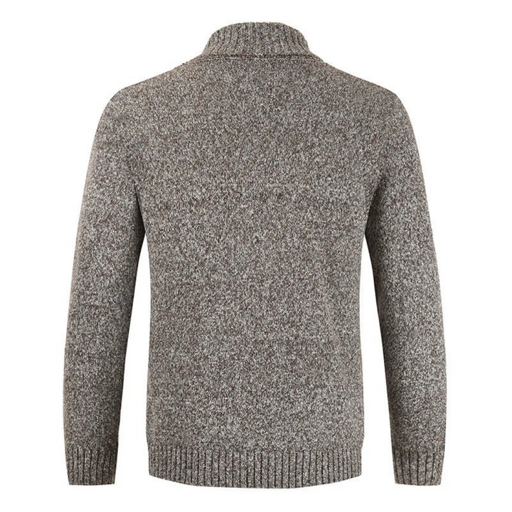 ARMAND | MEN'S DOUBLE BREASTED CARDIGAN SHAWL COLLAR SWEATER 4