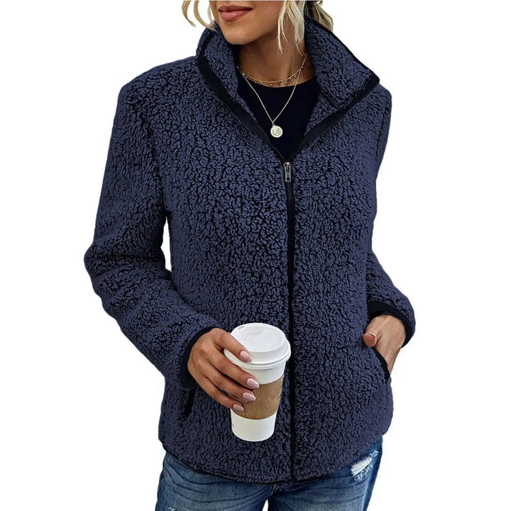 ARMELLE | WOMEN'S SHERPA FLEECE JACKET ZIP UP FUZZY 1