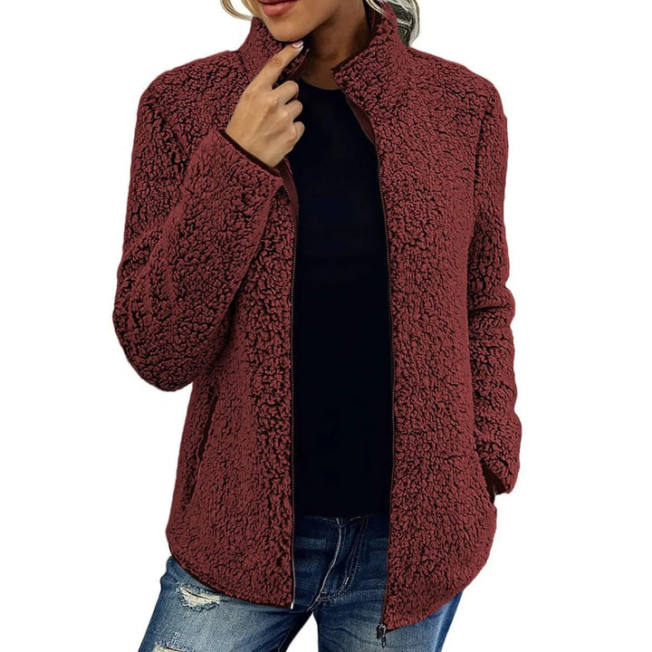 ARMELLE | WOMEN'S SHERPA FLEECE JACKET ZIP UP FUZZY 11
