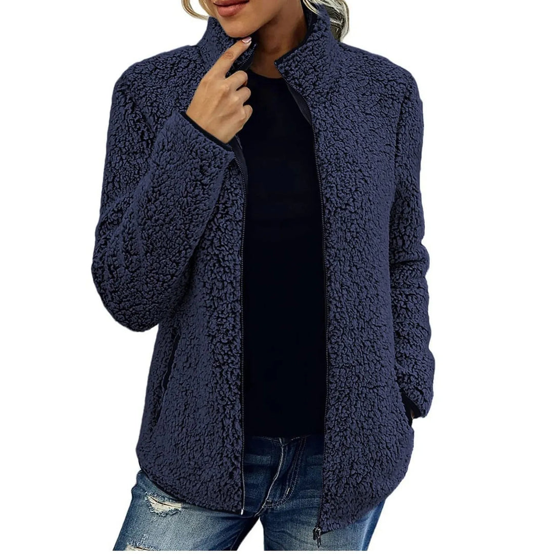 ARMELLE | WOMEN'S SHERPA FLEECE JACKET ZIP UP FUZZY 12