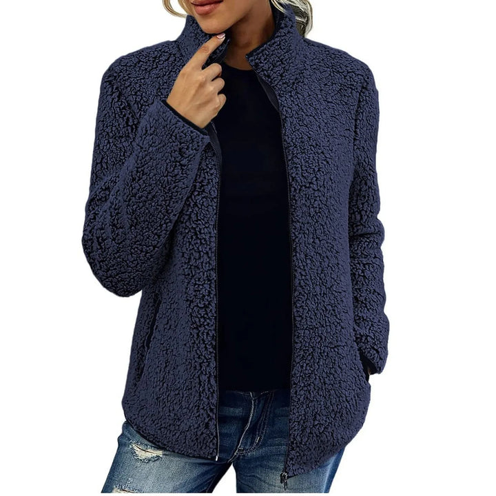 ARMELLE | WOMEN'S SHERPA FLEECE JACKET ZIP UP FUZZY 12