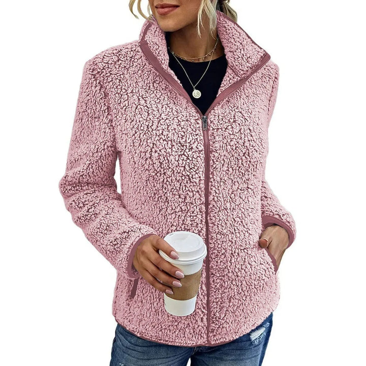 ARMELLE | WOMEN'S SHERPA FLEECE JACKET ZIP UP FUZZY 2