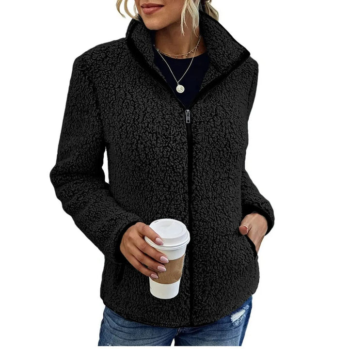 ARMELLE | WOMEN'S SHERPA FLEECE JACKET ZIP UP FUZZY 6