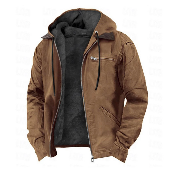 ARTHUR | MEN'S HOODED JACKET ZIP UP CASUAL 1