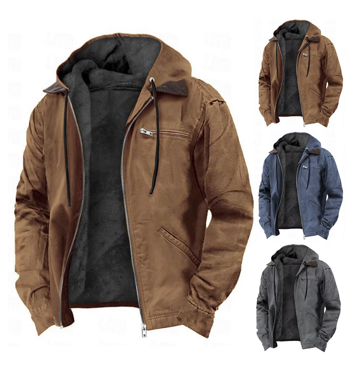 ARTHUR | MEN'S HOODED JACKET ZIP UP CASUAL 7