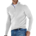 ASHCROFT - FINE KNIT QUARTER-ZIP SWEATER