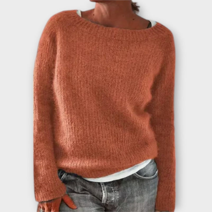 ASTRID - FAIR ISLE YOKE KNIT SWEATER 3