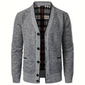 Augustin | Men's Lined Button Up Cardigan Sweater