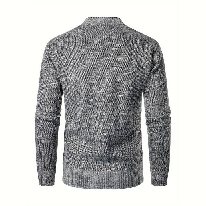 AUGUSTIN | MEN'S SHAWL COLLAR CARDIGAN SWEATER BUTTON UP KNIT 3