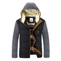 Aurelien | Men's Hooded Quilted Sherpa Jacket