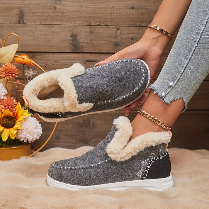 OrthoLuxe - Plush-Lined Shoes