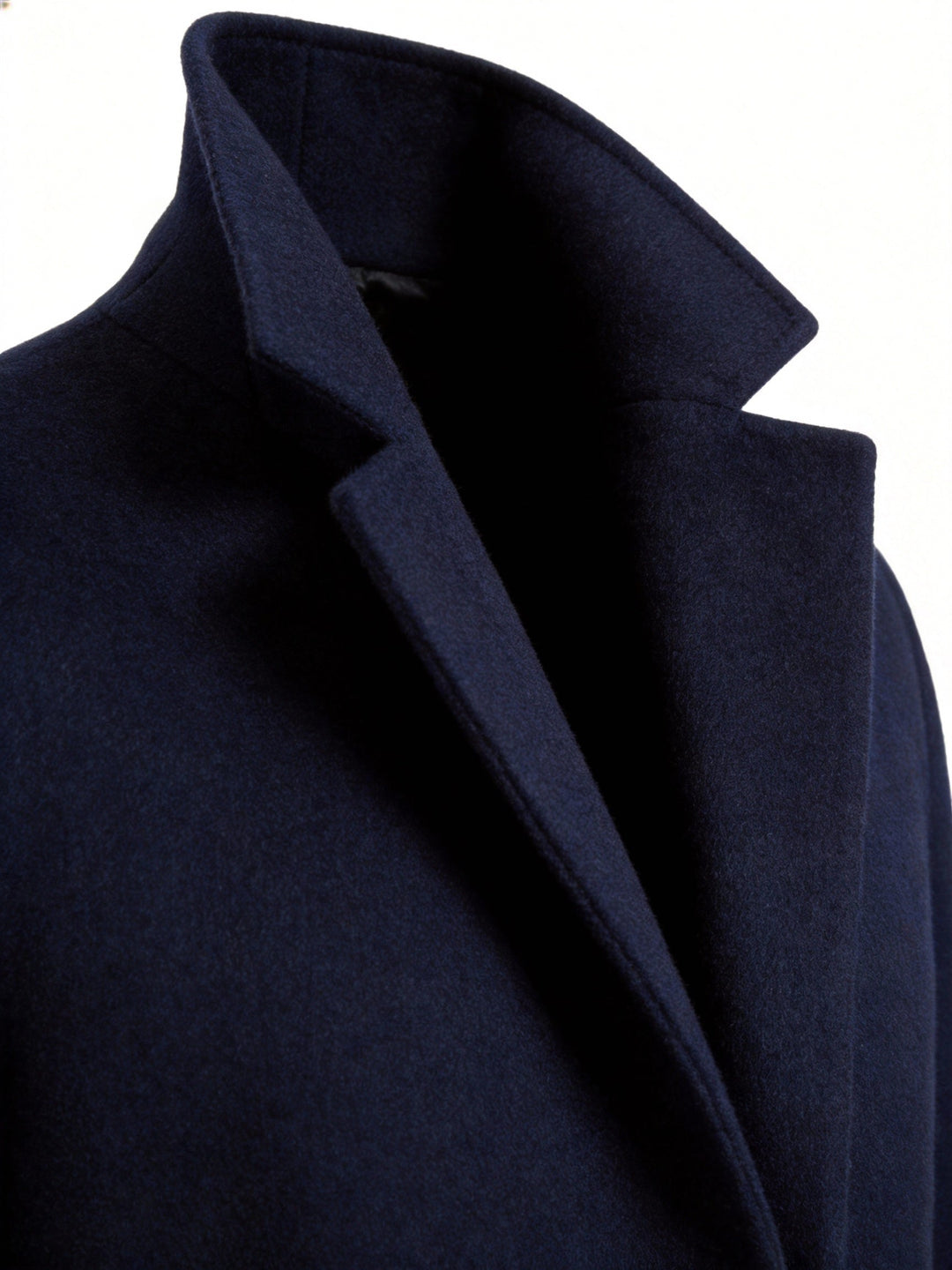 BARTHELEMY | MEN'S LONG OVERCOAT SINGLE BREASTED WINTER COAT 8