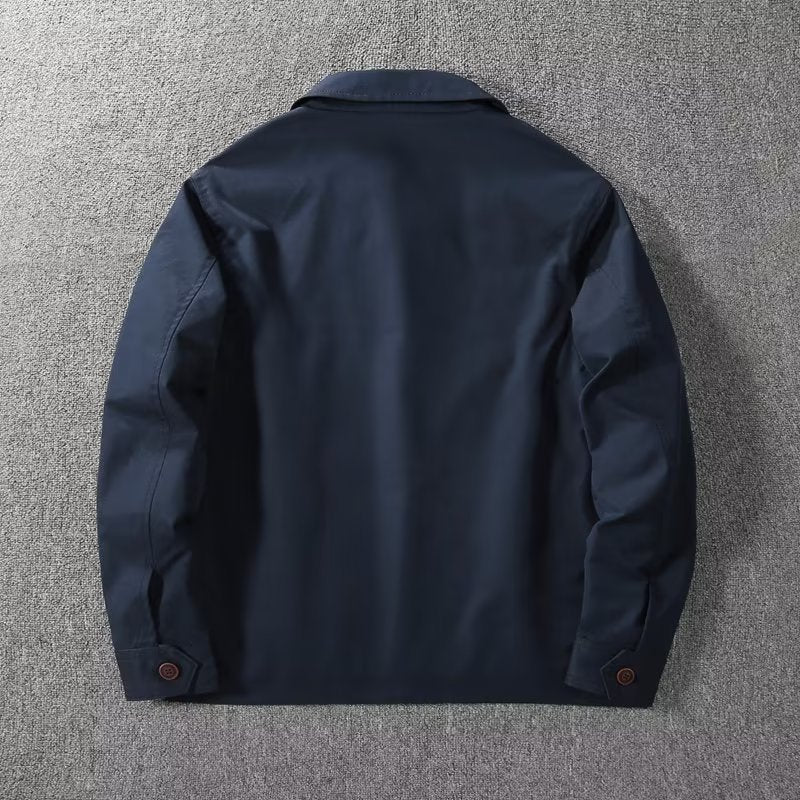Men's Lightweight Windbreaker Jacket – Detail View
