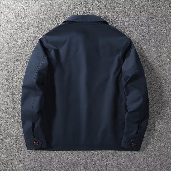 Men's Lightweight Windbreaker Jacket – Detail View