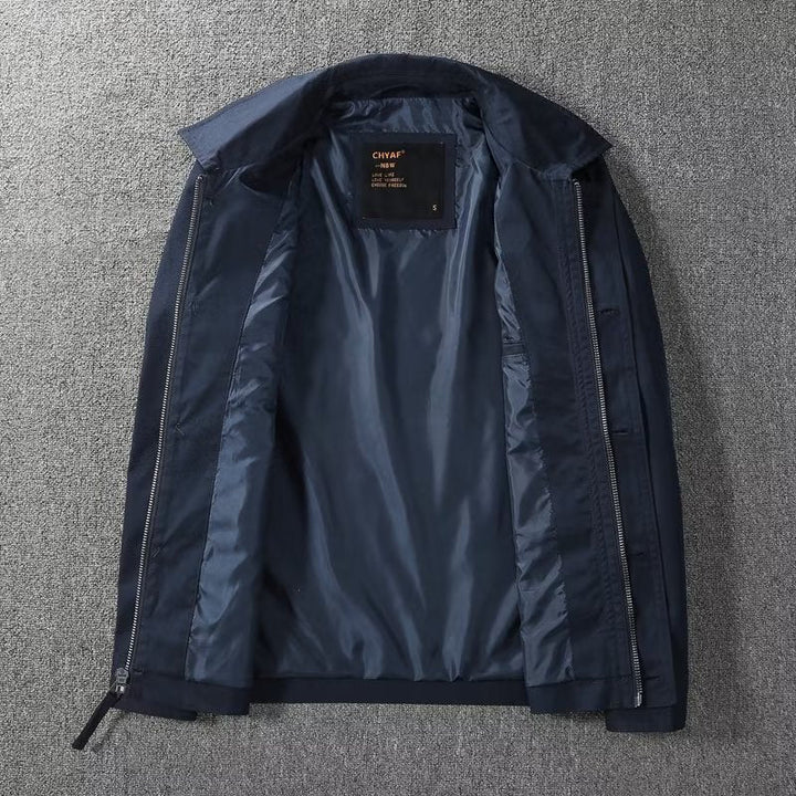 Men's Lightweight Windbreaker Jacket – Detail View