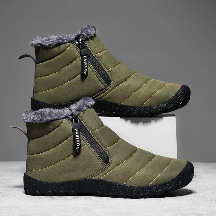 Men's Slip On Waterproof Snow Boots – Detail View