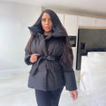Bastienne | Women's Belted Quilted Puffer Jacket