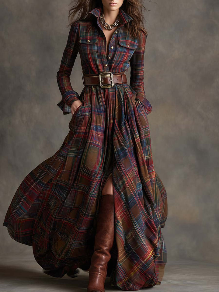 EVELYN – CLASSIC ELEGANT SHIRT DRESS