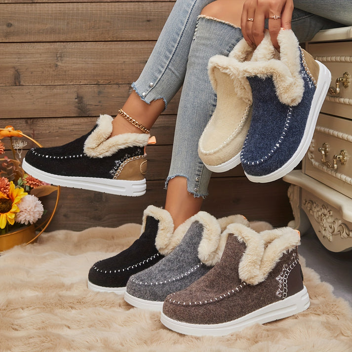 OrthoLuxe - Plush-Lined Shoes