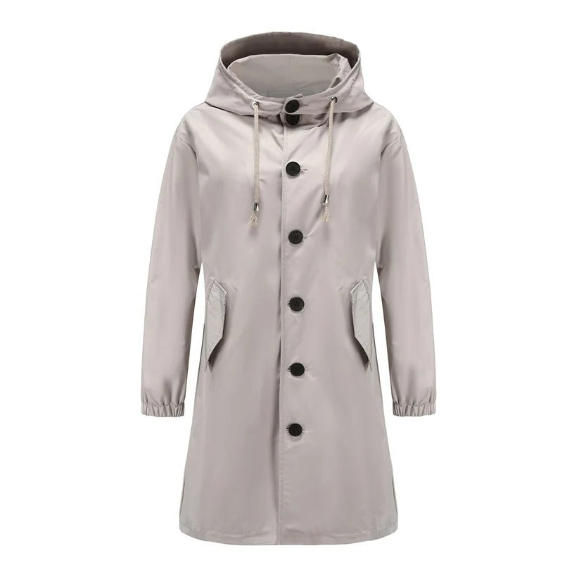 BEATRIX - LONGLINE WATERPROOF HOODED JACKET 1