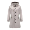 BEATRIX - LONGLINE WATERPROOF HOODED JACKET