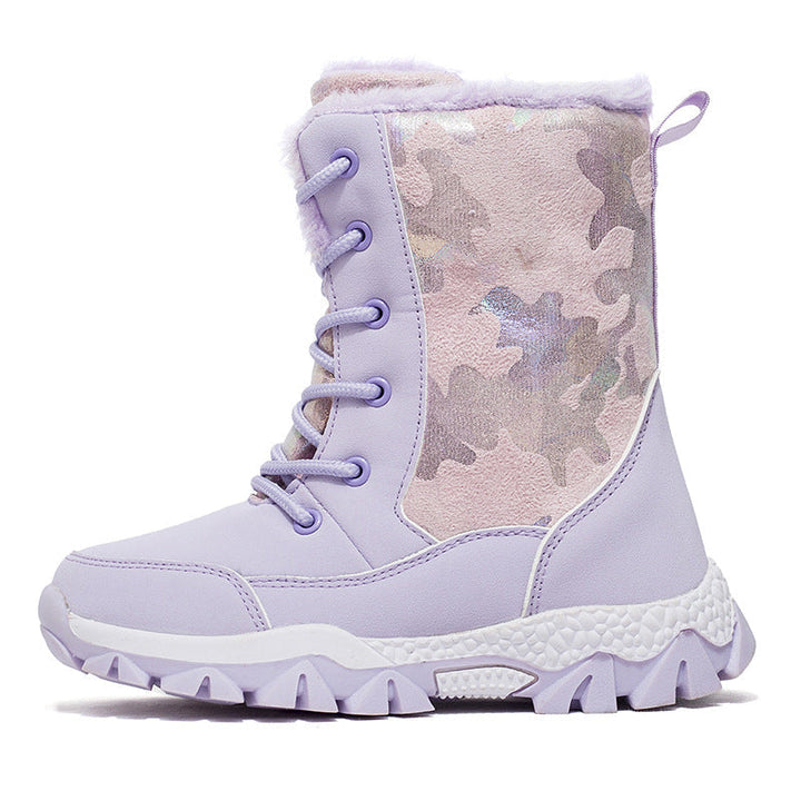BERENICE | WOMEN'S ORTHOPEDIC SNOW BOOTS MID CALF LACE UP 2