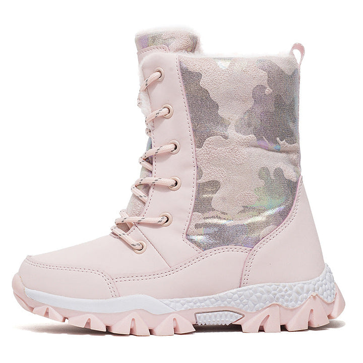 BERENICE | WOMEN'S ORTHOPEDIC SNOW BOOTS MID CALF LACE UP 7