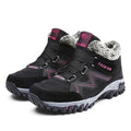 Berthe | Women's Fur Lined Suede Hiking Boots