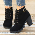 Blanche | Women's Orthopedic Lace Up Ankle Boots