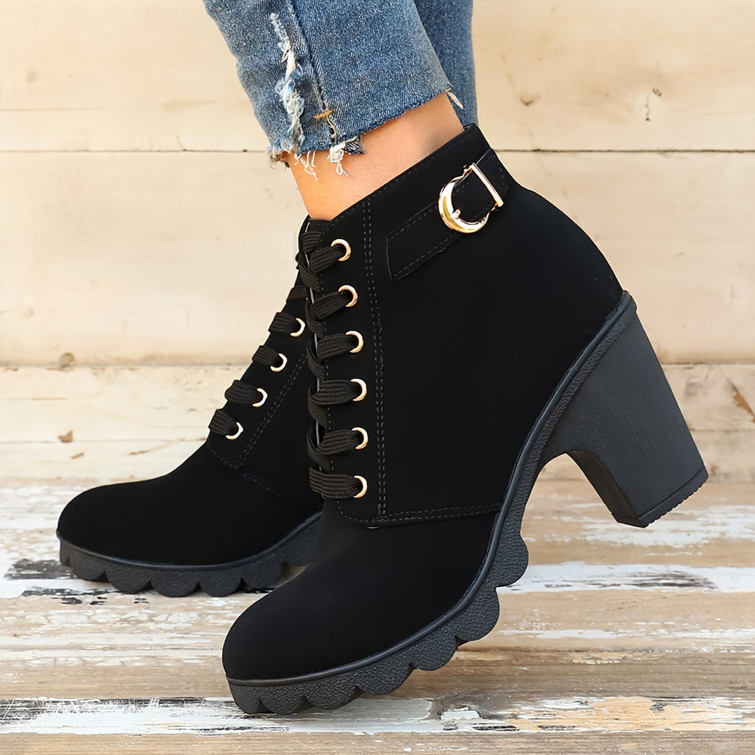 BLANCHE | WOMEN'S ORTHOPEDIC LACE UP ANKLE BOOTS 2