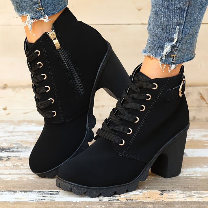 BLANCHE | WOMEN'S ORTHOPEDIC LACE UP ANKLE BOOTS 4