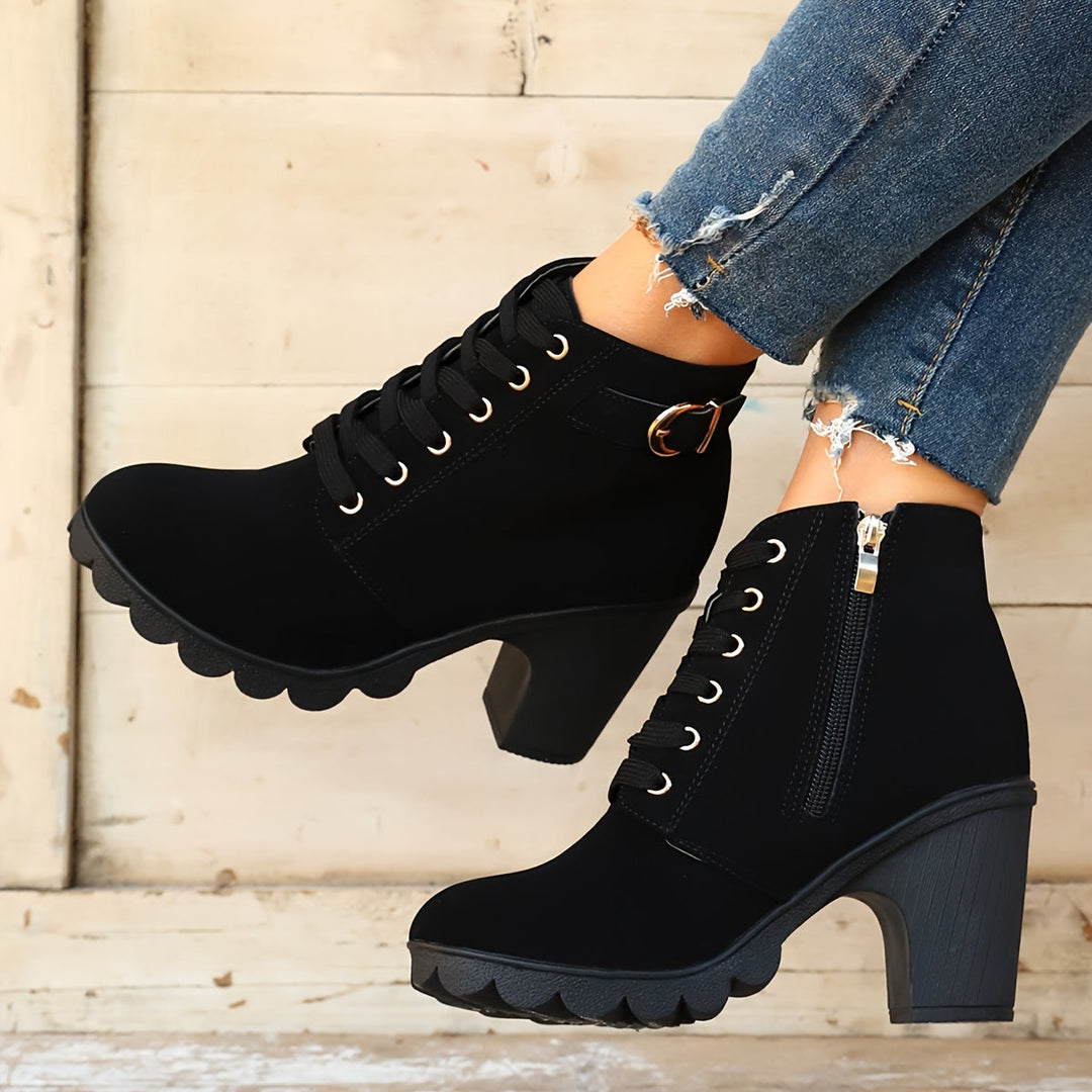 BLANCHE | WOMEN'S ORTHOPEDIC LACE UP ANKLE BOOTS 5