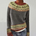 BRAMBLE - NORDIC FOLK KNIT SWEATER