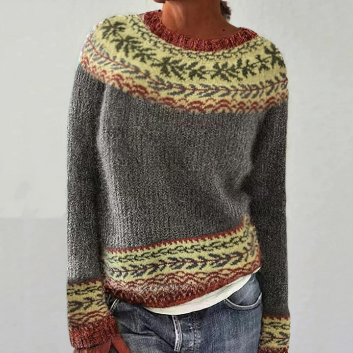 BRAMBLE - NORDIC FOLK KNIT SWEATER 1