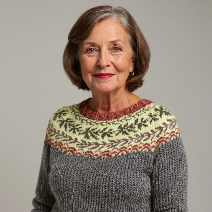 BRAMBLE - NORDIC FOLK KNIT SWEATER 4