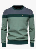 Bramwell | Men's Color Block Crew Neck Sweater