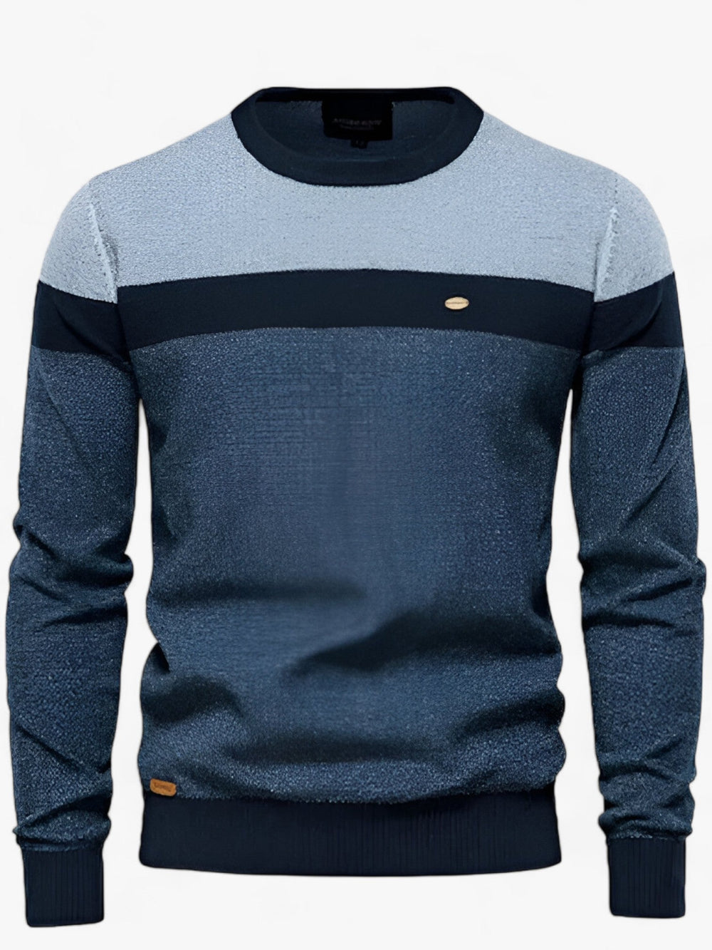BRAMWELL - COLOUR BLOCK CREW NECK SWEATER 2