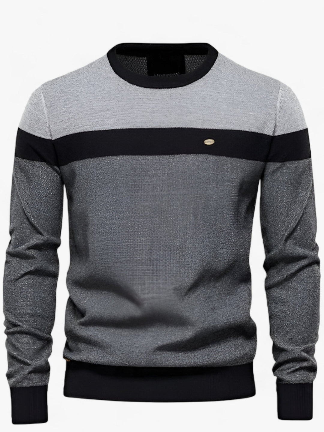 BRAMWELL - COLOUR BLOCK CREW NECK SWEATER 3