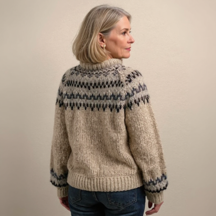 BRITT - NORDIC FAIR ISLE KNIT JUMPER 3