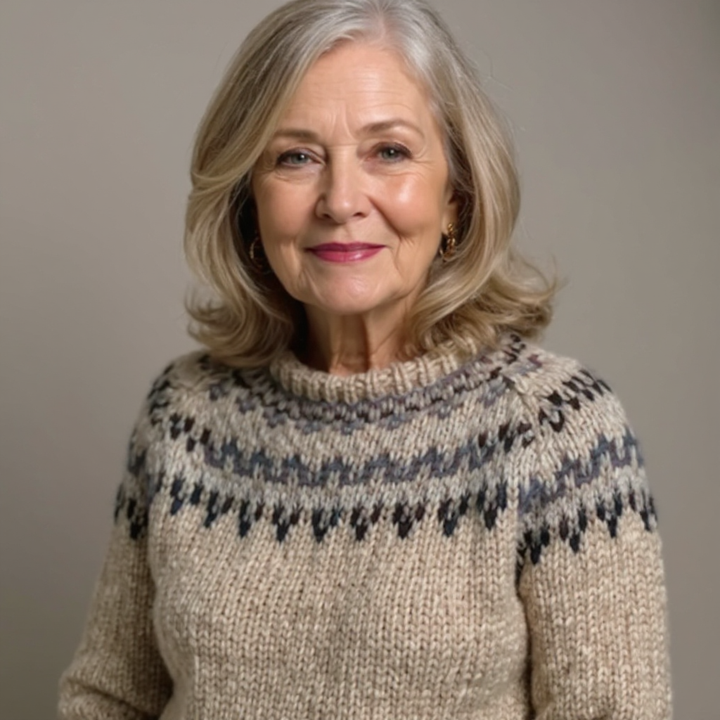 BRITT - NORDIC FAIR ISLE KNIT JUMPER 4