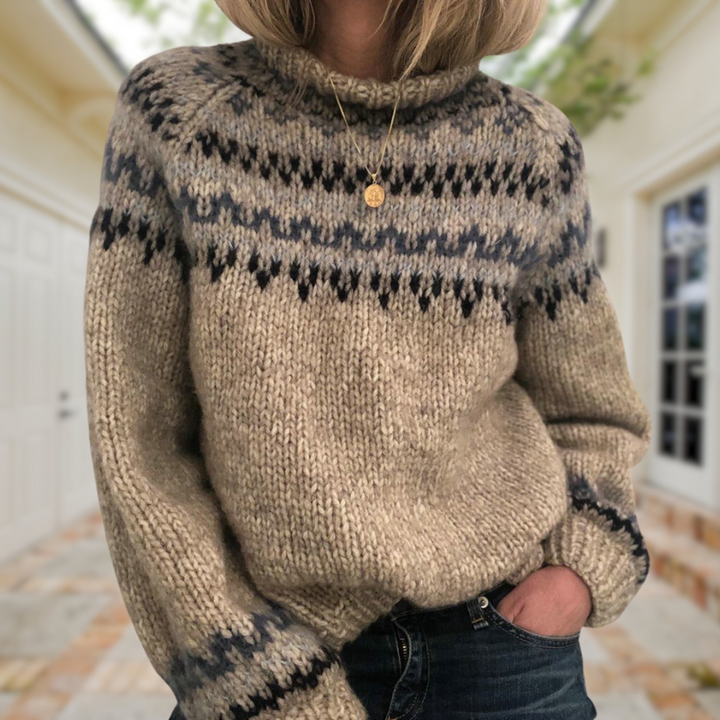 BRITT - NORDIC FAIR ISLE KNIT JUMPER 5