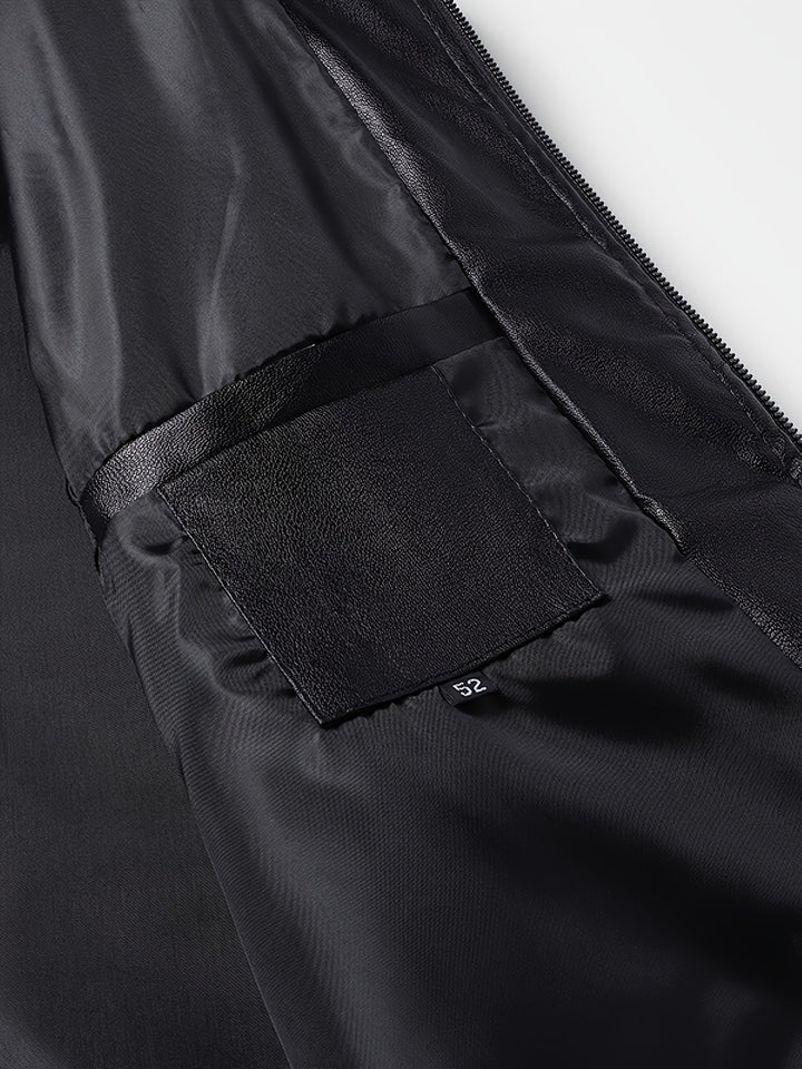 BROGAN - BOMBER MEN'S LEATHER JACKET 7