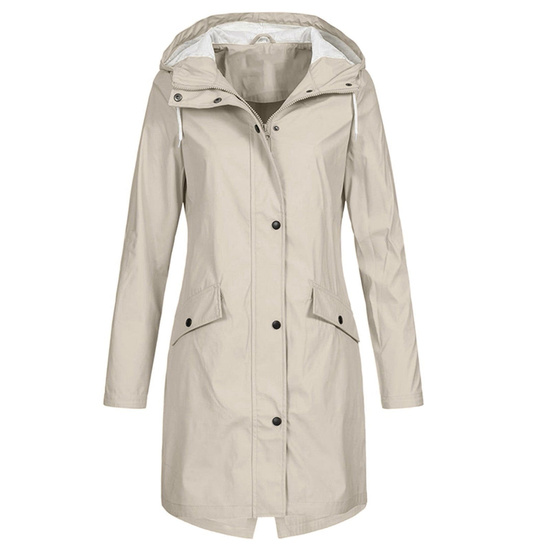 BRYONY - LONGLINE HOODED RAINCOAT 2
