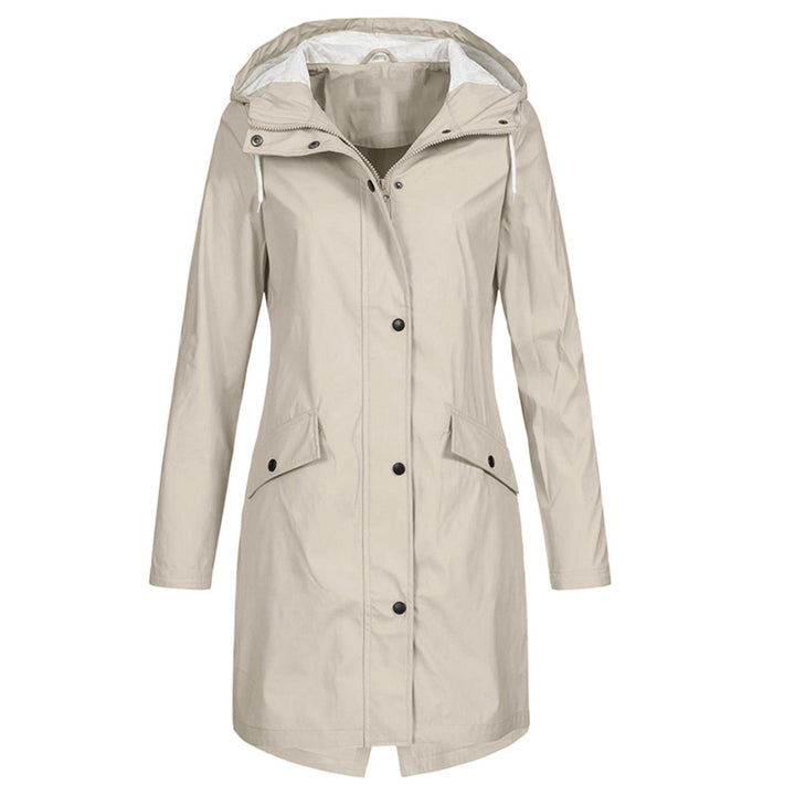 BRYONY - LONGLINE HOODED RAINCOAT 2
