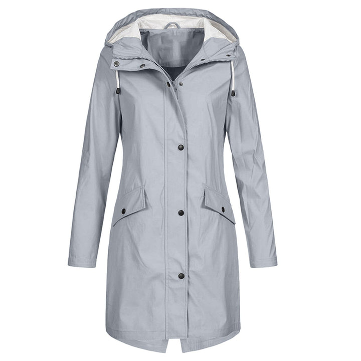 BRYONY - LONGLINE HOODED RAINCOAT 3