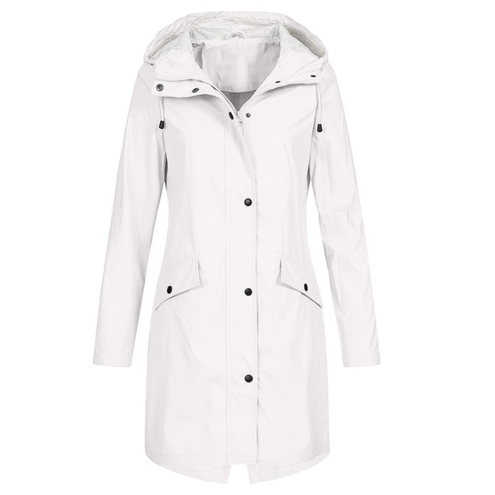 BRYONY - LONGLINE HOODED RAINCOAT 5