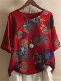 Lyric | Women's Floral Button Short Sleeve Blouse