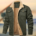 Cedric | Men's Sherpa Lined Shirt Jacket