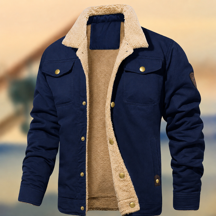 CEDRIC | MEN'S SHERPA JACKET SHIRT OVERSHIRT 3